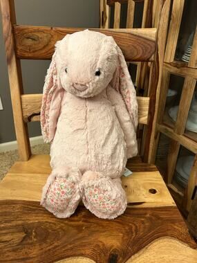 Jellycat Big Blossom Blush Bunny Cherry Authentic Jellycat NEW Jellycat Bashful